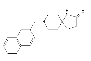 8-(2-naphthylmethyl)-4,8-diazaspiro[4.5]decan-3-one