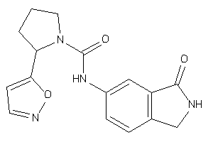 2-isoxazol-5-yl-N-(3-ketoisoindolin-5-yl)pyrrolidine-1-carboxamide