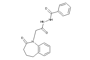 N'-[2-(2-keto-4,5-dihydro-3H-1-benzazepin-1-yl)acetyl]benzohydrazide