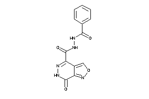N'-benzoyl-7-keto-6H-isoxazolo[3,4-d]pyridazine-4-carbohydrazide