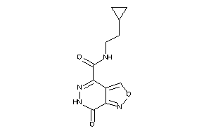 Image of N-(2-cyclopropylethyl)-7-keto-6H-isoxazolo[3,4-d]pyridazine-4-carboxamide