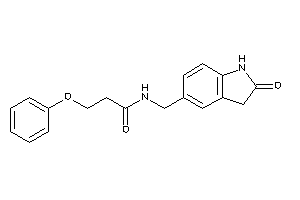 N-[(2-ketoindolin-5-yl)methyl]-3-phenoxy-propionamide