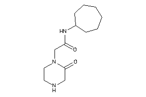 N-cycloheptyl-2-(2-ketopiperazino)acetamide