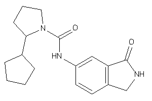 2-cyclopentyl-N-(3-ketoisoindolin-5-yl)pyrrolidine-1-carboxamide