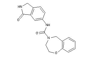 N-(3-ketoisoindolin-5-yl)-3,5-dihydro-2H-1,4-benzoxazepine-4-carboxamide