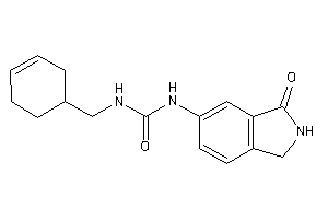 1-(cyclohex-3-en-1-ylmethyl)-3-(3-ketoisoindolin-5-yl)urea