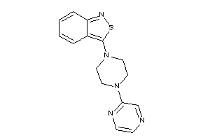 Image of 3-(4-pyrazin-2-ylpiperazino)-2,1-benzothiazole
