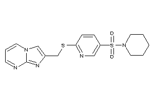 2-[[(5-piperidinosulfonyl-2-pyridyl)thio]methyl]imidazo[1,2-a]pyrimidine