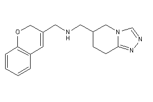 2H-chromen-3-ylmethyl(5,6,7,8-tetrahydro-[1,2,4]triazolo[4,3-a]pyridin-6-ylmethyl)amine