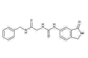 N-benzyl-2-[(3-ketoisoindolin-5-yl)carbamoylamino]acetamide