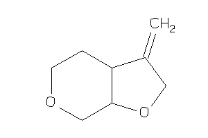 Image of 3-methylene-4,5,7,7a-tetrahydro-3aH-furo[2,3-c]pyran