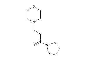 3-morpholino-1-pyrrolidino-propan-1-one