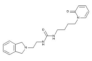 1-(2-isoindolin-2-ylethyl)-3-[4-(2-keto-1-pyridyl)butyl]urea