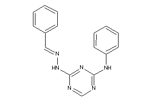 (4-anilino-s-triazin-2-yl)-(benzalamino)amine
