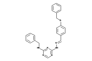 Image of [(4-benzoxybenzylidene)amino]-[4-(benzylamino)-s-triazin-2-yl]amine