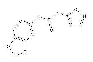 5-(piperonylsulfinylmethyl)isoxazole