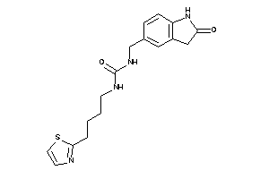 1-[(2-ketoindolin-5-yl)methyl]-3-(4-thiazol-2-ylbutyl)urea