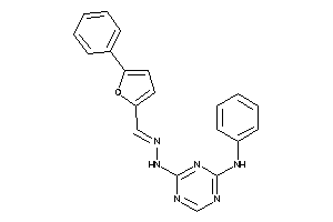 (4-anilino-s-triazin-2-yl)-[(5-phenyl-2-furyl)methyleneamino]amine