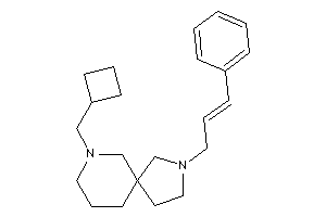 2-cinnamyl-9-(cyclobutylmethyl)-2,9-diazaspiro[4.5]decane
