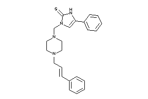 1-[(4-cinnamylpiperazino)methyl]-4-phenyl-4-imidazoline-2-thione