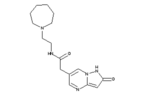 N-[2-(azepan-1-yl)ethyl]-2-(2-keto-1H-pyrazolo[1,5-a]pyrimidin-6-yl)acetamide