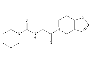 N-[2-(6,7-dihydro-4H-thieno[3,2-c]pyridin-5-yl)-2-keto-ethyl]piperidine-1-carboxamide