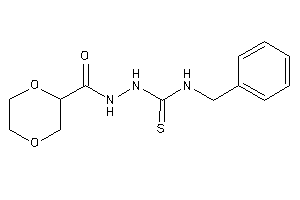 1-benzyl-3-(1,4-dioxane-2-carbonylamino)thiourea