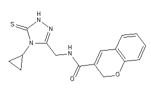 N-[(4-cyclopropyl-5-thioxo-1H-1,2,4-triazol-3-yl)methyl]-2H-chromene-3-carboxamide