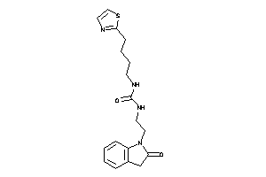 1-[2-(2-ketoindolin-1-yl)ethyl]-3-(4-thiazol-2-ylbutyl)urea