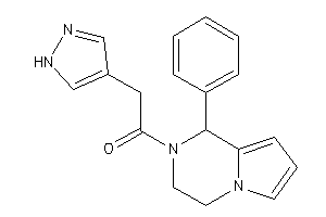 1-(1-phenyl-3,4-dihydro-1H-pyrrolo[1,2-a]pyrazin-2-yl)-2-(1H-pyrazol-4-yl)ethanone