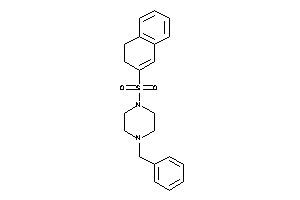 1-benzyl-4-(3,4-dihydronaphthalen-2-ylsulfonyl)piperazine