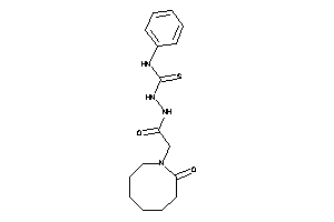Image of 1-[[2-(2-ketoazocan-1-yl)acetyl]amino]-3-phenyl-thiourea