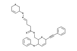 4-(3,6-dihydro-2H-pyran-3-yloximino)butyric Acid [3-phenoxy-6-(2-phenylethynyl)-3,6-dihydro-2H-pyran-2-yl]methyl Ester