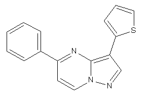 Image of 5-phenyl-3-(2-thienyl)pyrazolo[1,5-a]pyrimidine