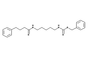 Image of N-[5-(4-phenylbutanoylamino)pentyl]carbamic Acid Benzyl Ester