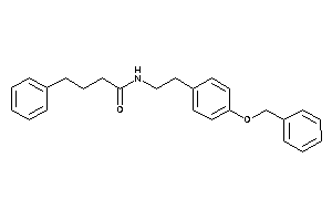 Image of N-[2-(4-benzoxyphenyl)ethyl]-4-phenyl-butyramide