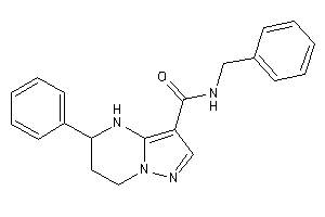 Image of N-benzyl-5-phenyl-4,5,6,7-tetrahydropyrazolo[1,5-a]pyrimidine-3-carboxamide