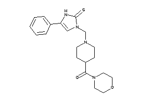 Morpholino-[1-[(4-phenyl-2-thioxo-4-imidazolin-1-yl)methyl]-4-piperidyl]methanone