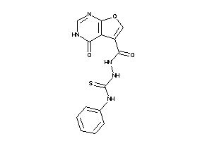 1-[(4-keto-3H-furo[2,3-d]pyrimidine-5-carbonyl)amino]-3-phenyl-thiourea