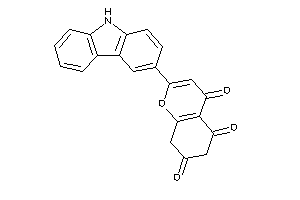 Image of 2-(9H-carbazol-3-yl)-8H-chromene-4,5,7-trione