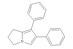 6,7-diphenyl-2,3-dihydro-1H-pyrrolizine