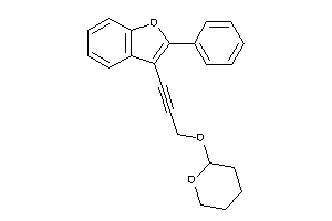 2-phenyl-3-(3-tetrahydropyran-2-yloxyprop-1-ynyl)benzofuran
