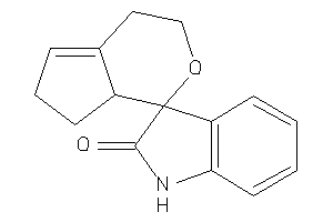 Spiro[4,6,7,7a-tetrahydro-3H-cyclopenta[c]pyran-1,3'-indoline]-2'-one