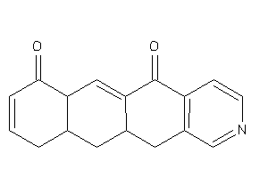 6a,10,10a,11,11a,12-hexahydronaphtho[7,6-g]isoquinoline-5,7-quinone