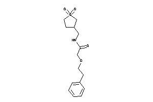 N-[(1,1-diketothiolan-3-yl)methyl]-2-phenethyloxy-acetamide