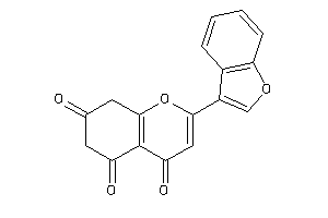 2-(benzofuran-3-yl)-8H-chromene-4,5,7-trione
