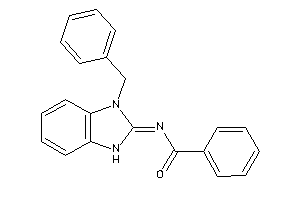 Image of N-(3-benzyl-1H-benzimidazol-2-ylidene)benzamide