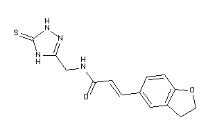 3-coumaran-5-yl-N-[(5-thioxo-1,4-dihydro-1,2,4-triazol-3-yl)methyl]acrylamide