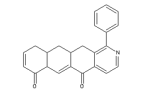 1-phenyl-6a,10,10a,11,11a,12-hexahydronaphtho[7,6-g]isoquinoline-5,7-quinone