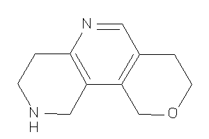 Image of 2,3,4,7,8,10-hexahydro-1H-pyrano[4,3-c][1,6]naphthyridine